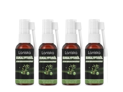Spray Limpiador Pulmonar Natural A Base De Hierbas, Seguro, 4 Unidades