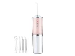 DIGITALLAB Water Flosser Irrigador Bucal 3 Modos 220Ml Rosa