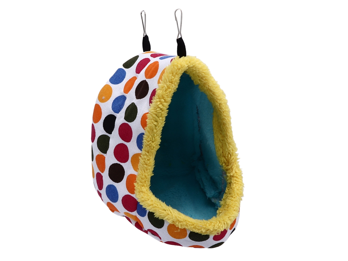 Cama tipo cueva para hámsteres y animales pequeños, casita para jaulas de mascotas