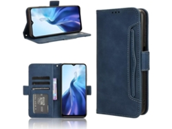 Funda Para Teléfono De 17", Con Ranura Para Tarjetas, Funda Tipo Cartera De Cuero Sintético, Elegante Funda Lisa Para Teléfono