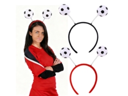 Conjunto De 2 Cintas Para La Cabeza Con Forma De Balón De Fútbol, Decoradas Con Globos, Ideales Como Accesorios Para Fiestas Y Regalos Depor