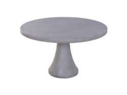 Mesa Comedor Hormigon Gris 130x130x75cm