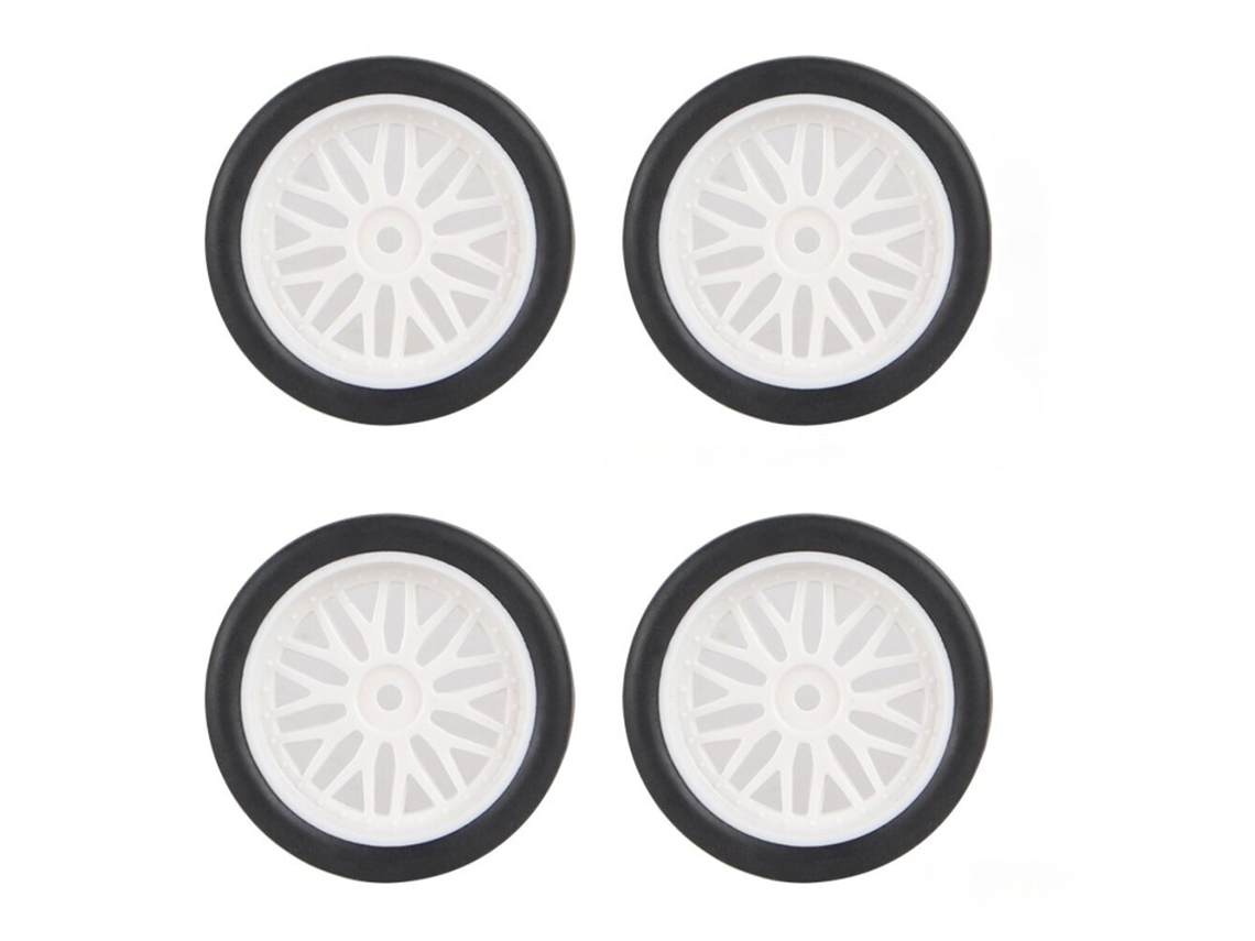 Black4pcs Ldrc 1801 1802 1803 A86 A86p 1/18 Rc Car Drift Tires Wheels Rims Vehicles Models Spare Parts La0034 La0046