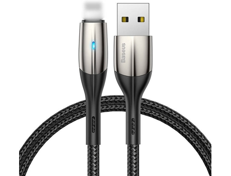 Cable BASEUS F41068 (Lightning - 0.5 m - Negro)