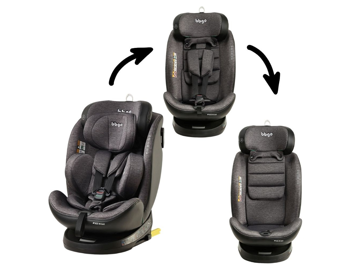 Silla de auto ST6 con Isofix (40-150 cm) BBGO