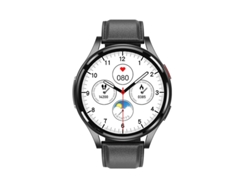 Reloj inteligente Yizhood de 1,43 pulgadas con Bluetooth, llamadas y ECG (negro)