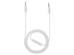 Cable De Audio Aux Para Coche Con Micrófono Y Control De Volumen Cableado