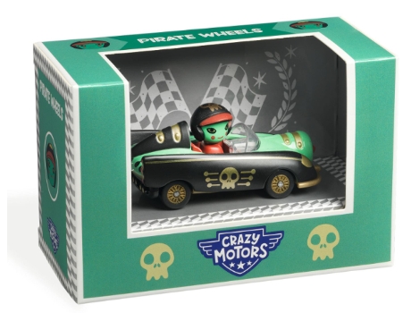 Crazy Motors Ruedas Piratas de DJECO