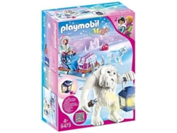 PLAYMOBIL: Yeti con trineo - 9473 (Edad Mínima: 4 - 26 Piezas)