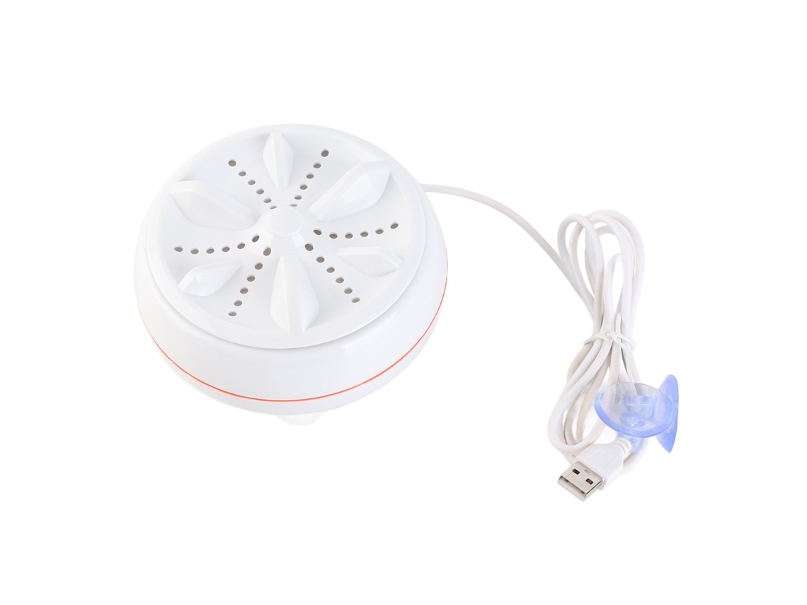 Lavadora De Turbina Ultrasónica Pequeña, Limpieza Automática En 50 Segundos, Apagado Automático, 27 W