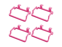 Soporte para bolsa de basura - Soporte para gabinete de cocina portátil, 4 piezas NEVEANCE