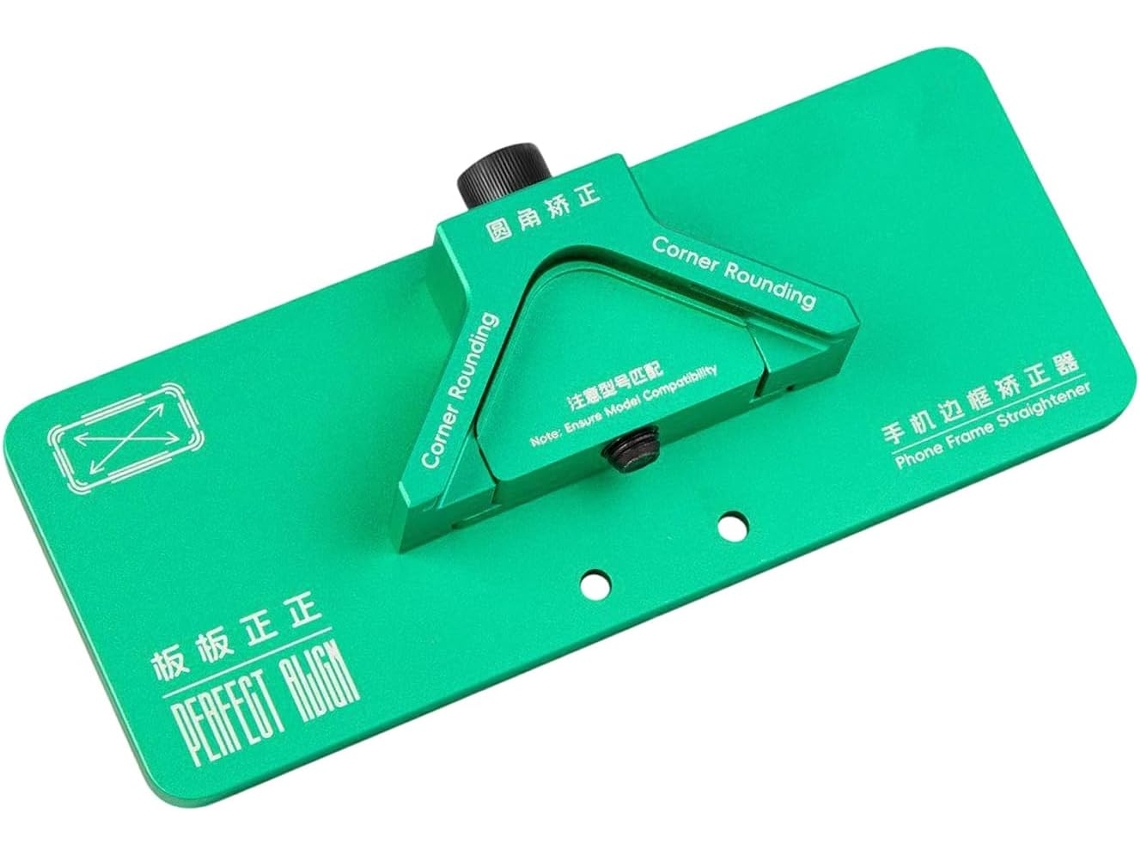 Corrector De Marco Ergonómico Y Antideslizante Para Pantallas De Móviles Curvas Y Planas.
