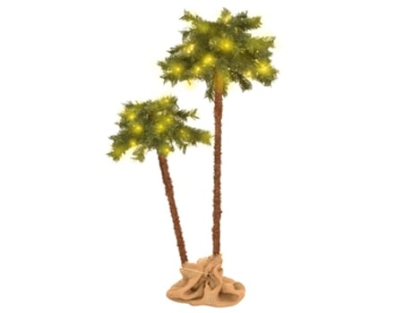 Árbol de Navidad VIDA XL con LED (125 cm & 210 cm)