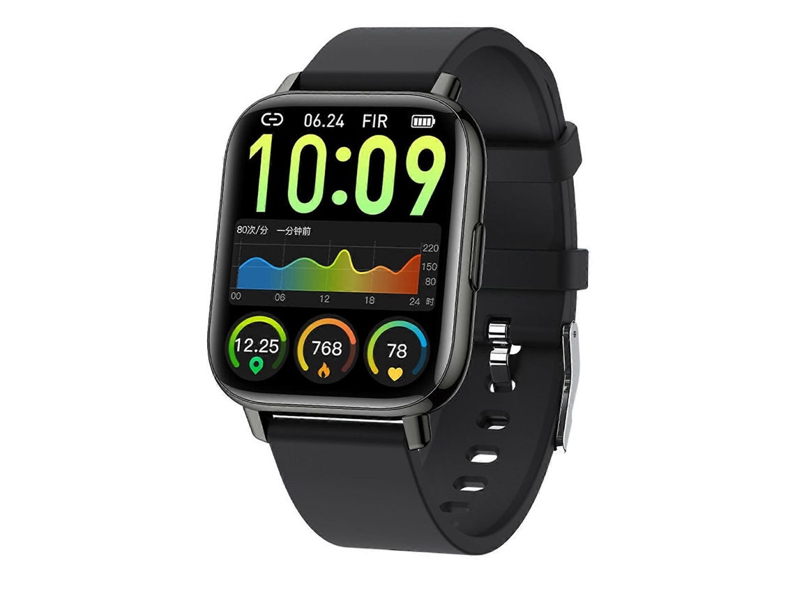 Reloj inteligente con función de teléfono, reloj inteligente con pantalla táctil, reloj de fitness con frecuencia cardíaca Ly Ebike