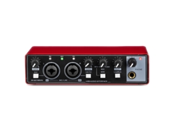 Tarjeta de sonido profesional portátil con monitor de bucle invertido, interfaz de audio USB para equipos de audio y guitarra. Viewleaf