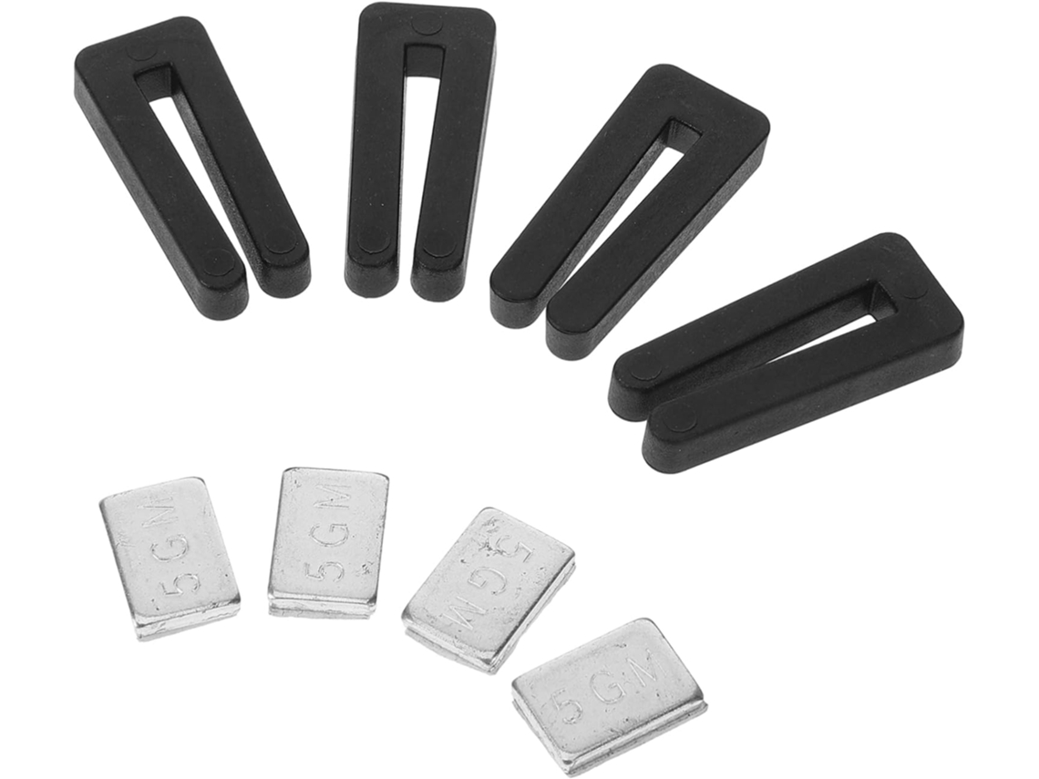 1 Juego De Kit De Equilibrado Para Ventilador De Techo Con Clips De Peso Para Equilibrar Las Aspas.