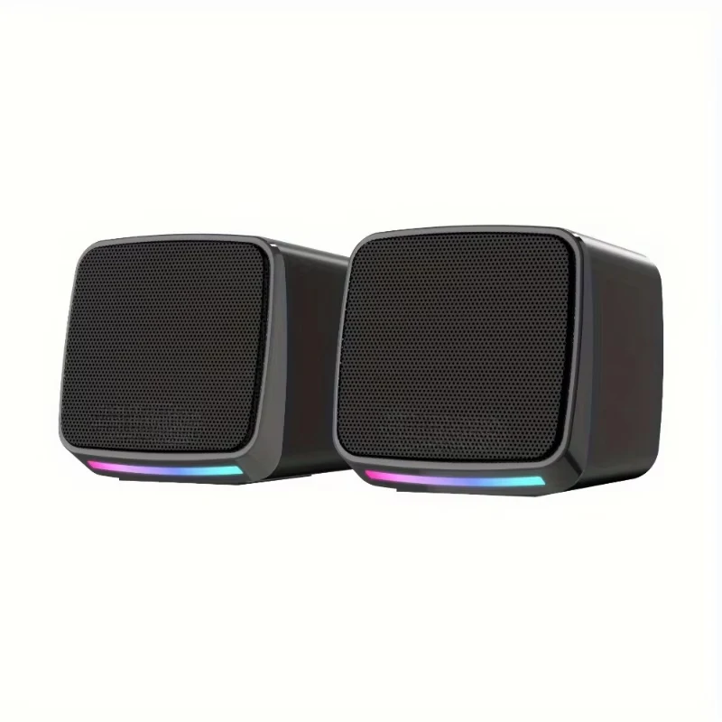 Mini Altavoz Con Luces Geniales Y Puerto Usb Estéreo.