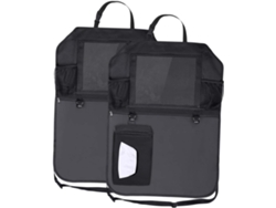 Organizador Protector Para El Asiento Trasero Del Coche Con Práctico Almacenamiento Y Caja