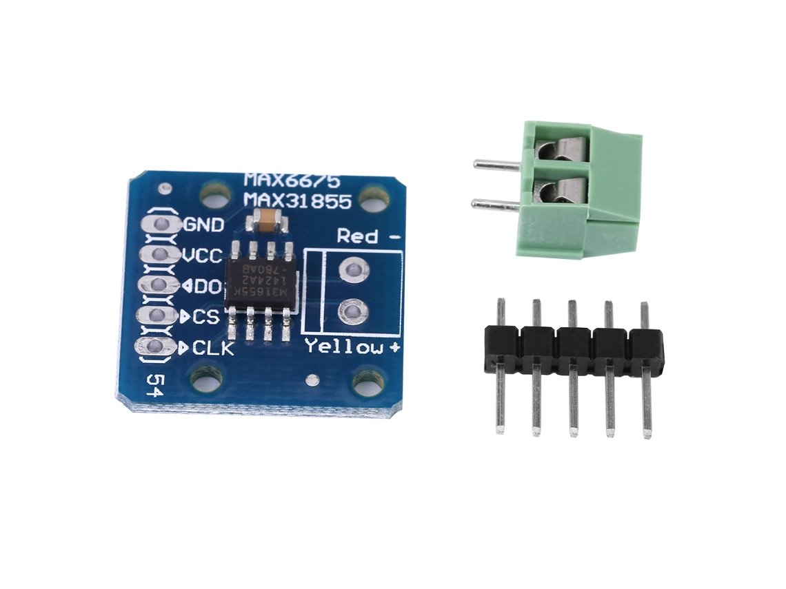 Módulo De Medida De Temperatura Max31855 Para Termopar Tipo K Placa De Desconexión