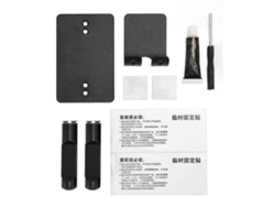Organizador de secador de pelo de acero inoxidable para montaje en pared, para baño, GOKOCO