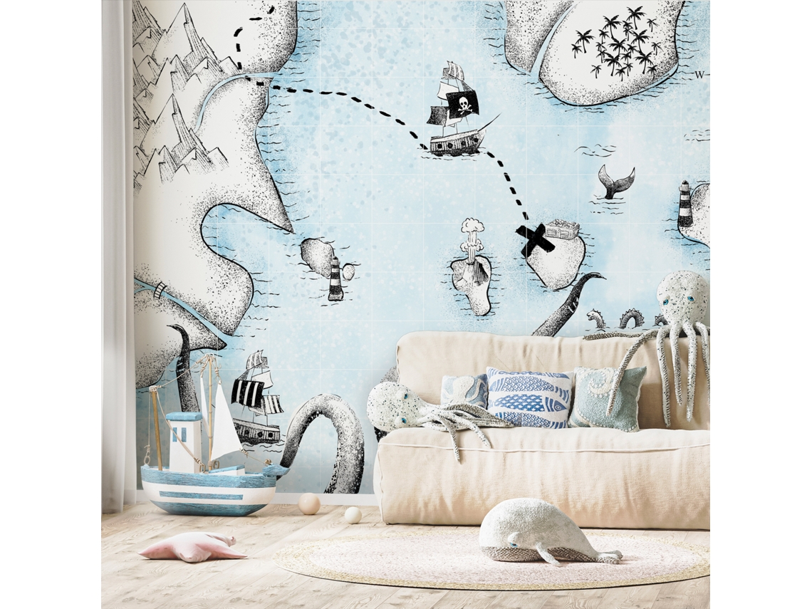 Papel de Pared ARTGEIST Treasure Map (450x315)