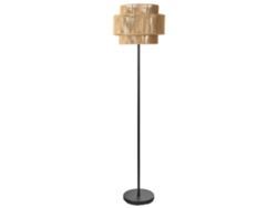 Beliani Wokiro Lámpara de Pie Hierro Natural 40x40x158