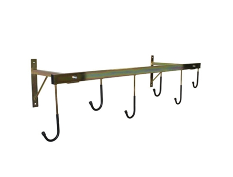 Aparcabicicletas de pared para 6 bicicletas, con ruedas SELECTION P2R TU