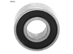 10 Rodamientos De Bolas De Ranura Profunda Sellados Con Goma De Doble Cara 684-2rs 4*9*4mm