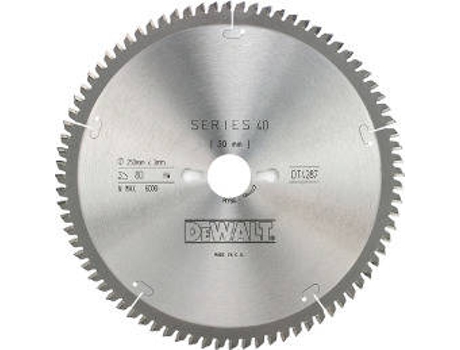 Sierra Estacionaria para Corte Em Madera DEWALT (250Mm x 30Mm x 80D)