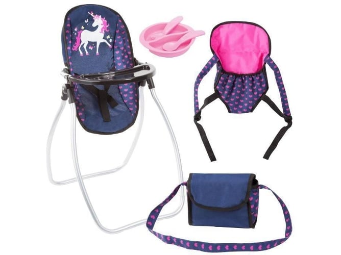 Accesorio de Muñeca BAYER Unicornio Unicornio Azul y Rosa