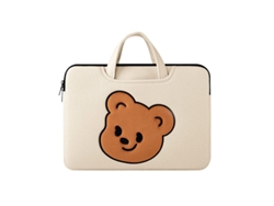 Mochila para portátil Yunzii con diseño de osito Cupido (14-15 pulgadas)
