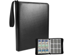 Archivador De 9 Bolsillos Para Tarjetas Coleccionables. Capacidad Para 900 Tarjetas: Deportivas, De Juegos De Cartas Coleccionables, De Créditos Y Cupones.