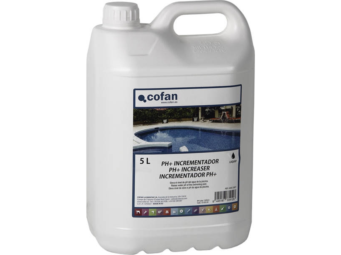 Aumentador de pH líquido COFAN para Piscinas