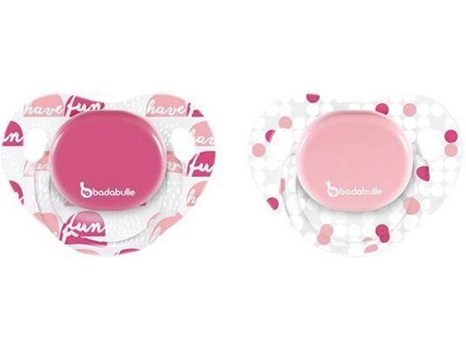 Pack 2 Chupetes BADABULLE Diviértase (2 Un)