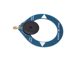 Antena Mini Loop Donut Sw Para Rádio Fm Transmissão De Sinal Acessório De Componente Eletrônico