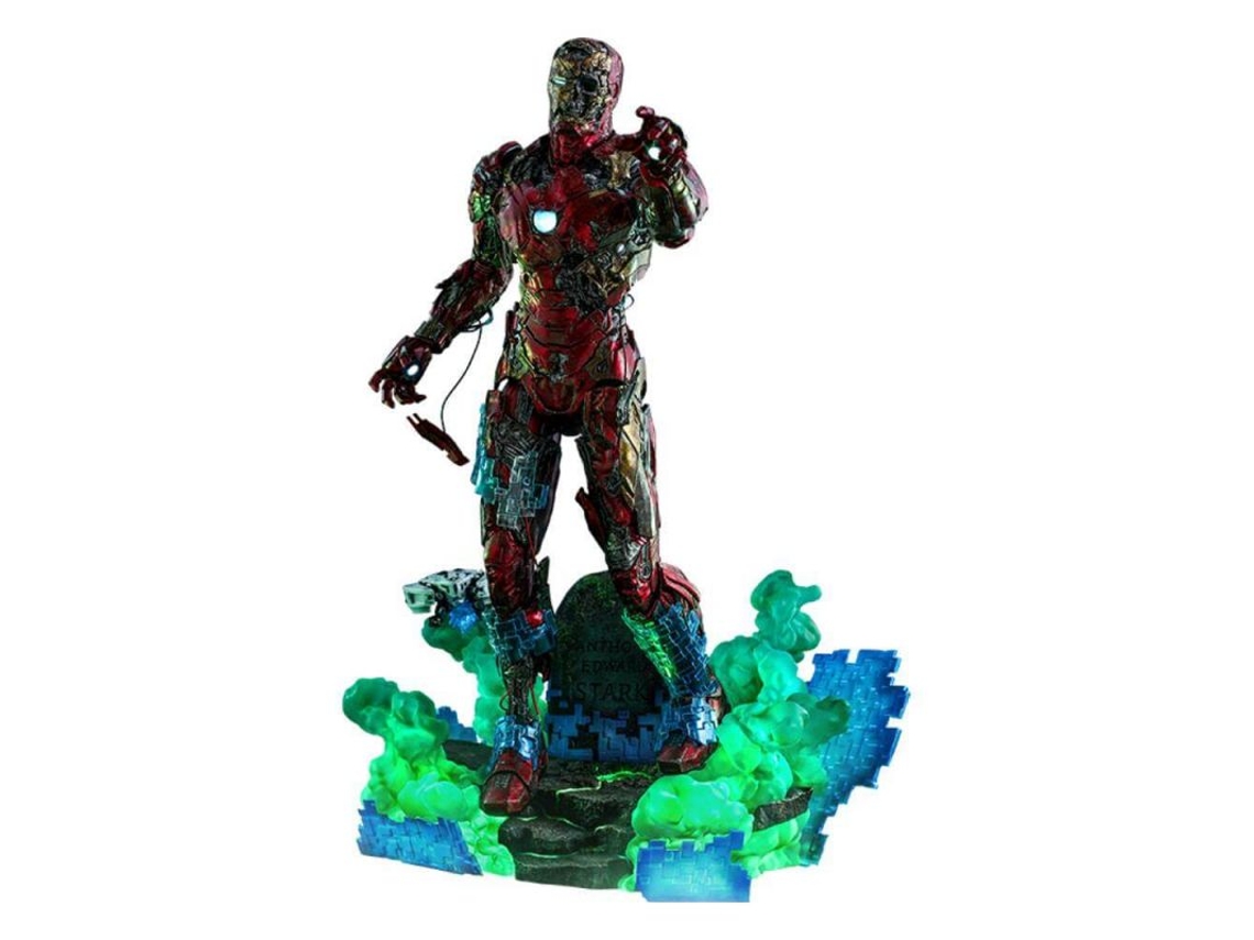 Figura Hot Toys MMS580 - Marvel Comics - Spider-Man Far From Home - Mysterios Iron Man Illusion
