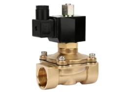 Válvula Solenoide Eléctrica Dn25 Nc De Latón Controlador Fluido G1 Ac