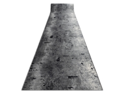 Alfombra de Pasillo con Refuerzo de Goma Marl Hormigón, Gris 80 cm