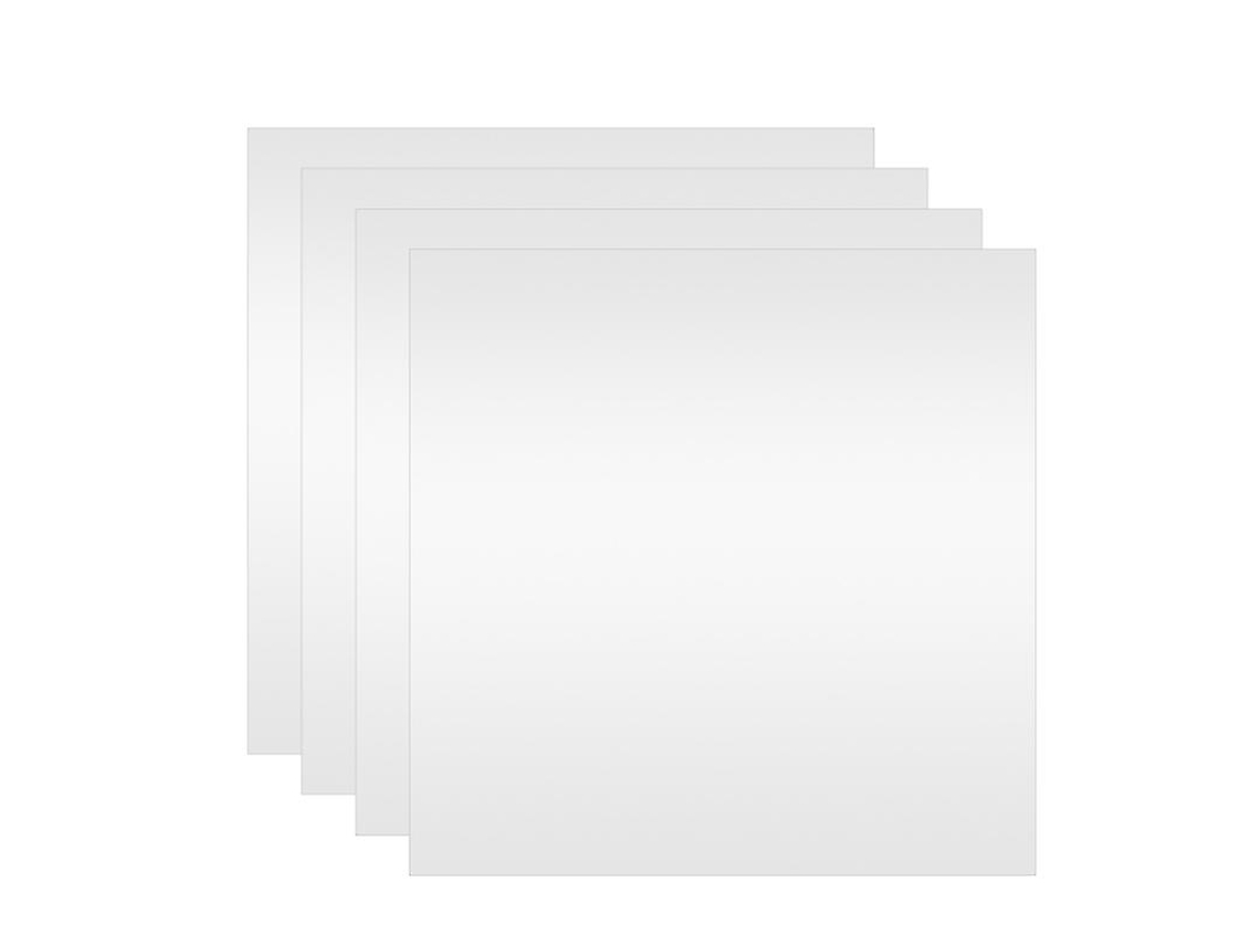 32 piezas espejo autoadhesivo hecho a mano ALLINLESS