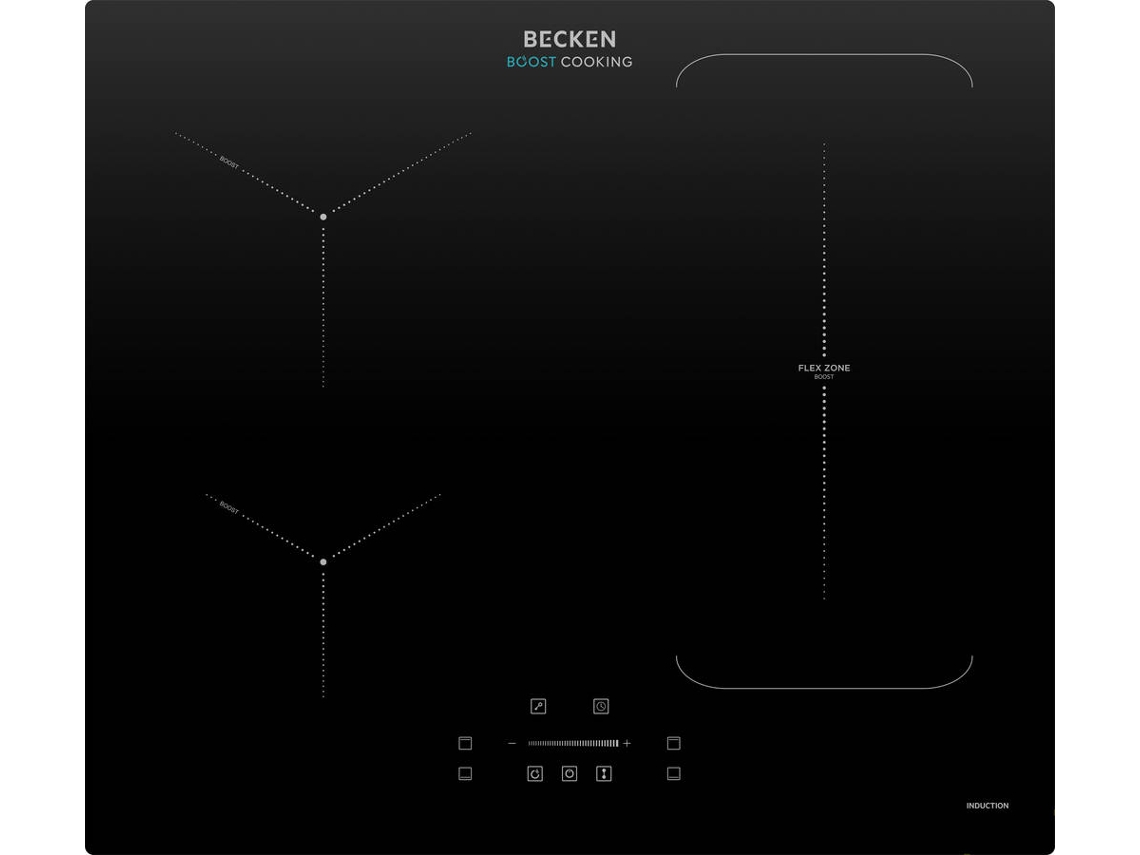 Placa de  Inducción BECKEN FLEX BIH7577 (Eléctrica - 60 cm - Negro)