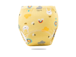 Pañales lavables para bebé, calzoncillos de entrenamiento, talla 110, amarillo (apto para gatos de 25 a 40 años)