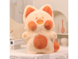 2026-muñeco De Peluche Gatito Dudu Bonito De Algodón Pp Suave Para Niños Y Novia Beige Oro 40cm/15.7in Aprox. 0.3kg/0.7lb