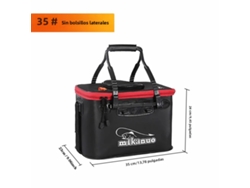 (35 Cm) Bolsa De Pesca Plegable Portátil, Caja De Pescado Y Contenedor De Agua Para Plántulas