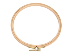 Marco De Madera Circular Para Bordado A Mano Bastidor De Punto Cruz Herramienta Diy 18cm