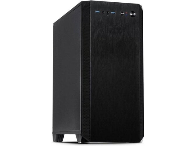 Caja PC INTER-TECH H-606 (Micro ATX - Negro)