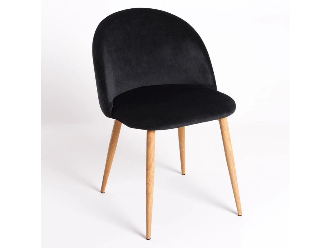 DUDECOR Silla Bristol Negro