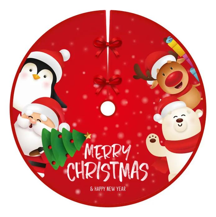 Nueva falda para árbol de Navidad, decoraciones para fiestas, Natalvayotoy