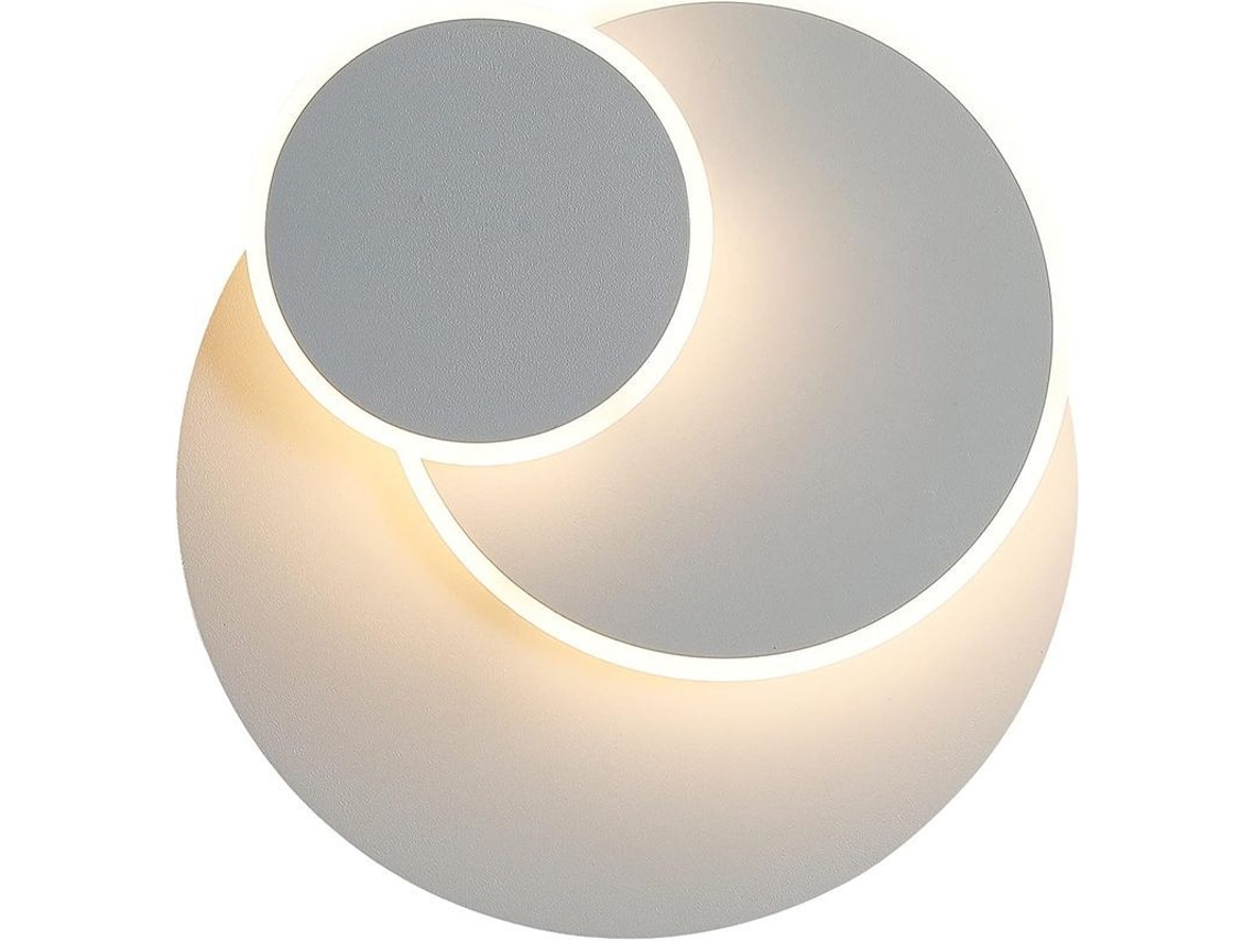 Aplique De Pared Led Eclipse Solar 3 En 1 De 15 W, Moderno, Para Sala De Estar, Pasillo Y Balcón.