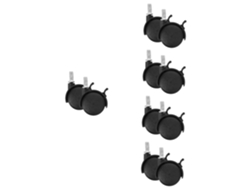 Ruedas 5 Series Accesorios Polea Repuesto Carrito Estante