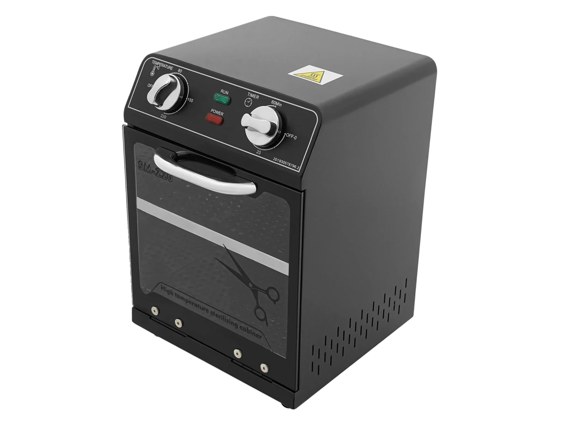 Esterilizador, desinfección a alta temperatura, control táctil, negro OEM